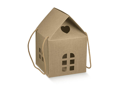 House Box with Cord - Kraft - "Avana"