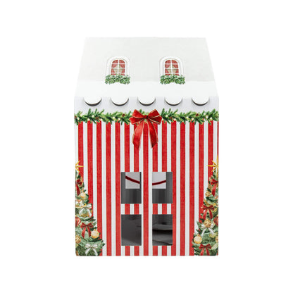 House Box with String - Multicolour - "Red Market"
