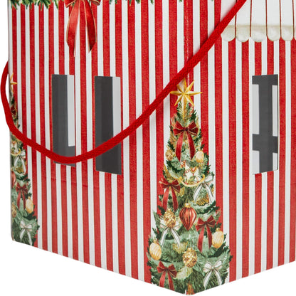 House Box with String - Multicolour - "Red Market"