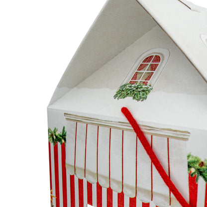 House Box with String - Multicolour - "Red Market"