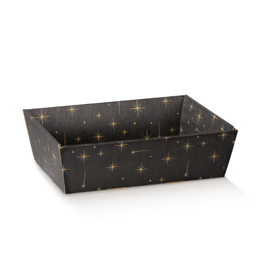 Cesto Cónico sin Asa - Negro - "Constellation"