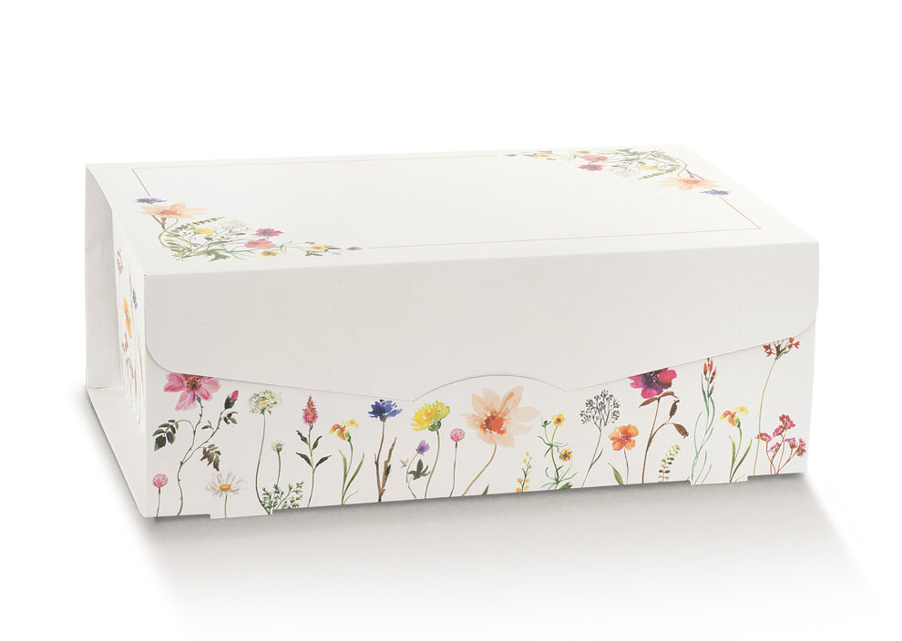 Caja Regalo - Multicolor - "Flores de Primavera"