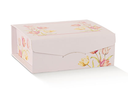 Gift Box - Pink - "Tulips"