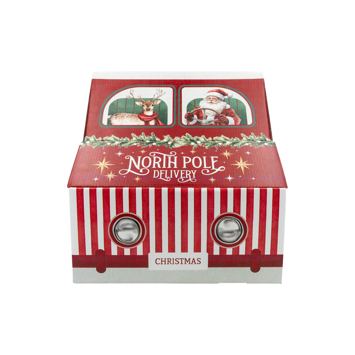 "North Pole" Multicoloured Van Box with Cord