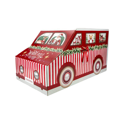 "North Pole" Multicoloured Van Box with Cord