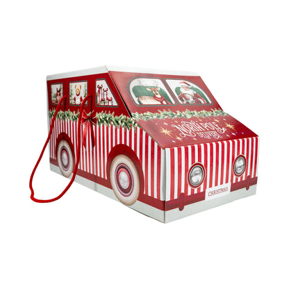 "North Pole" Multicoloured Van Box with Cord