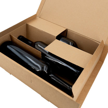 Caja de regalo para 1 botella - Kraft - "Avana"