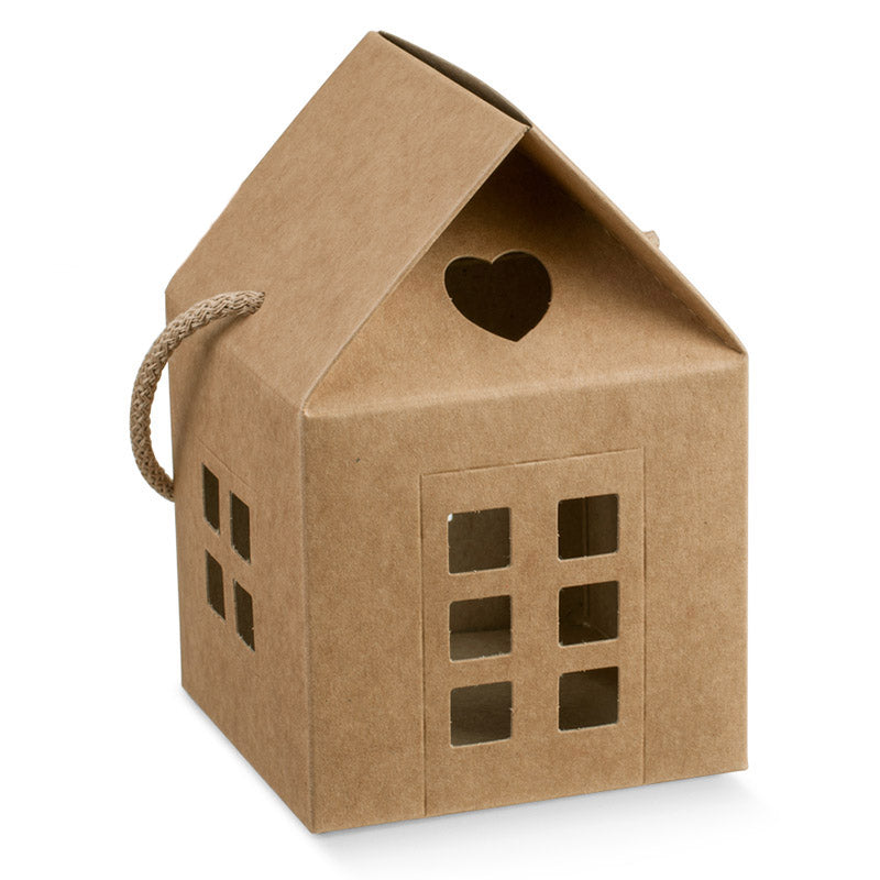 House Box with Cord - Kraft - "Avana"