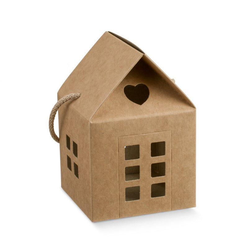 House Box with Cord - Kraft - "Avana"