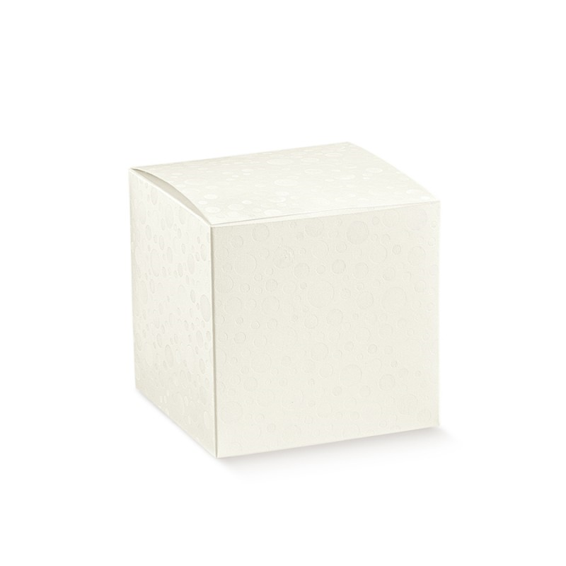 Cajas Plegables - Blanco - "Bolas"