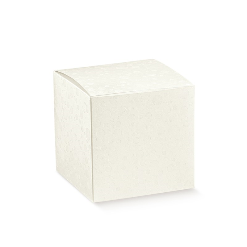 Cajas Plegables - Blanco - "Bolas"