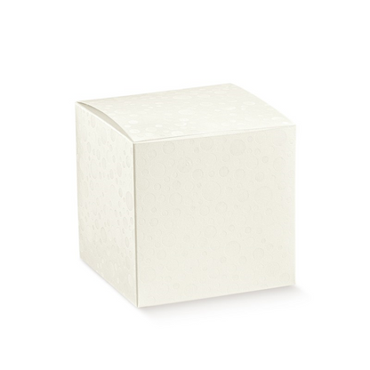 Cajas Plegables - Blanco - "Bolas"
