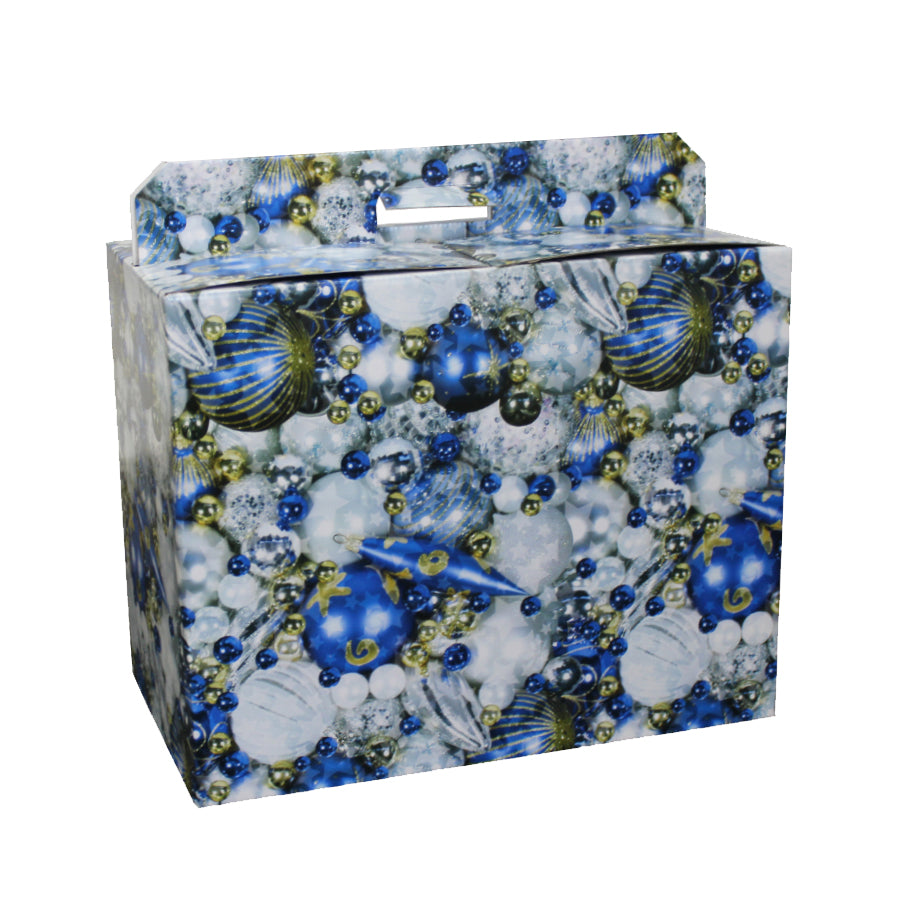 Hamper Box - Blue - "Balls"