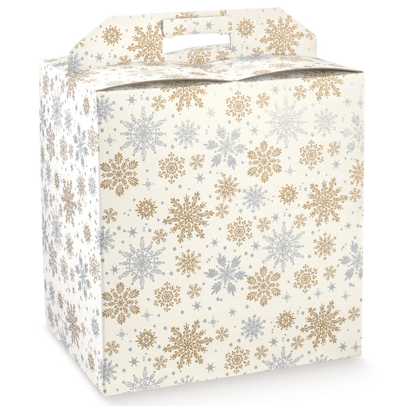 Hamper Box - Gold and Silver - "Crystal"