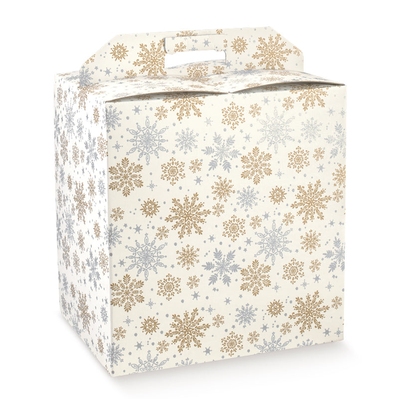 Hamper Box - Gold and Silver - "Crystal"