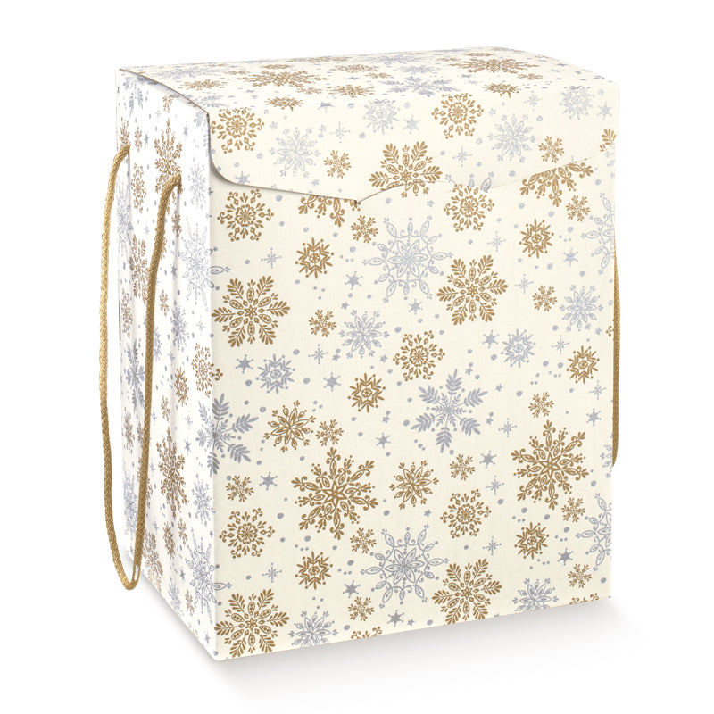 Secret Boxes with Cord - Gold and Silver - "Crystal"