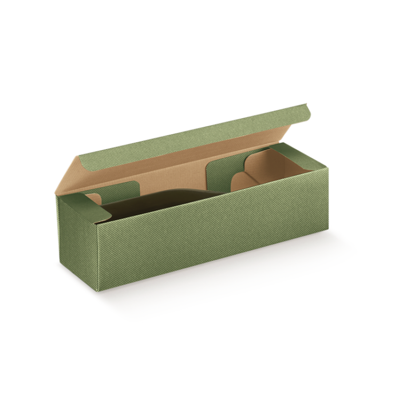 Cajas Cantinetta para Botellas - Verde - "Línea"