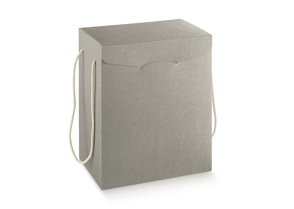 Secret Boxes with Cord - Grey - "Linea Tortora"