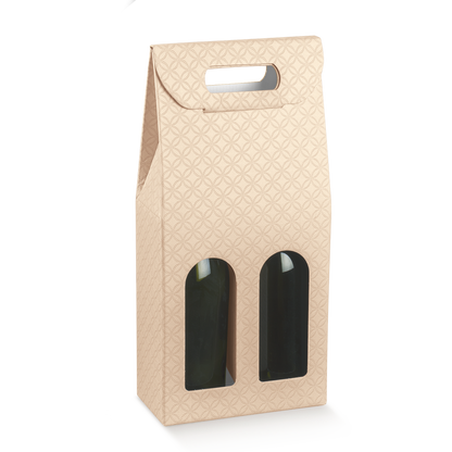 Bottle Boxes - Light Pink - "Matelasse Nudo"