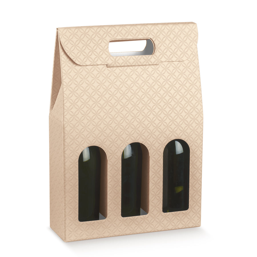 Bottle Boxes - Light Pink - "Matelasse Nudo"