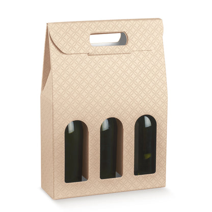 Bottle Boxes - Light Pink - "Matelasse Nudo"