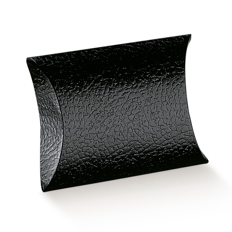Cajas Ovaladas - Negro - "Piel"