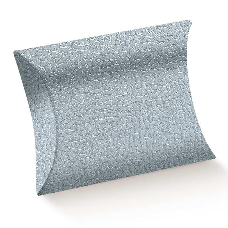 Oval Boxes - Grey - "Leather"