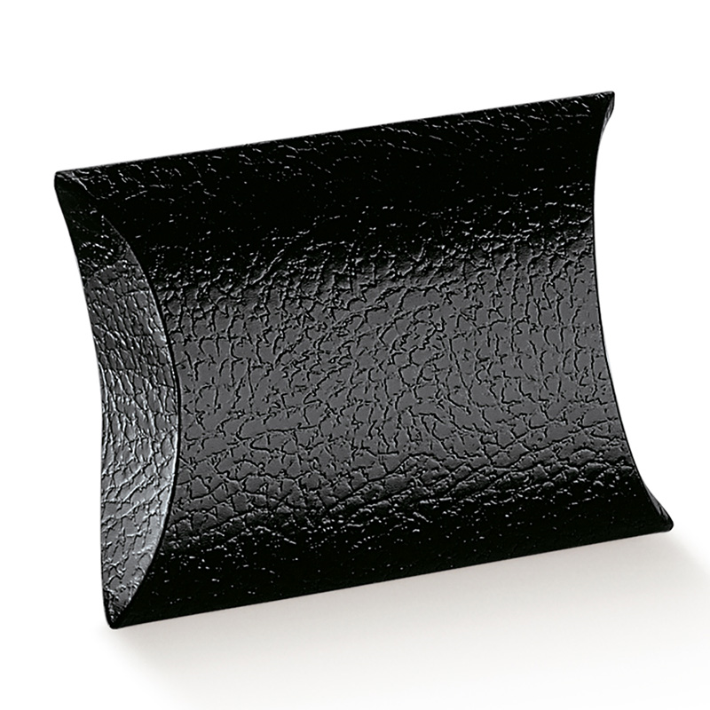 Cajas Ovaladas - Negro - "Piel"