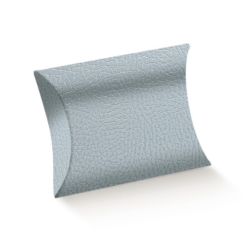 Oval Boxes - Grey - "Leather"