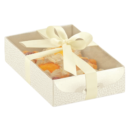 Caixas com Tampa em PVC - Branco - "Pele"