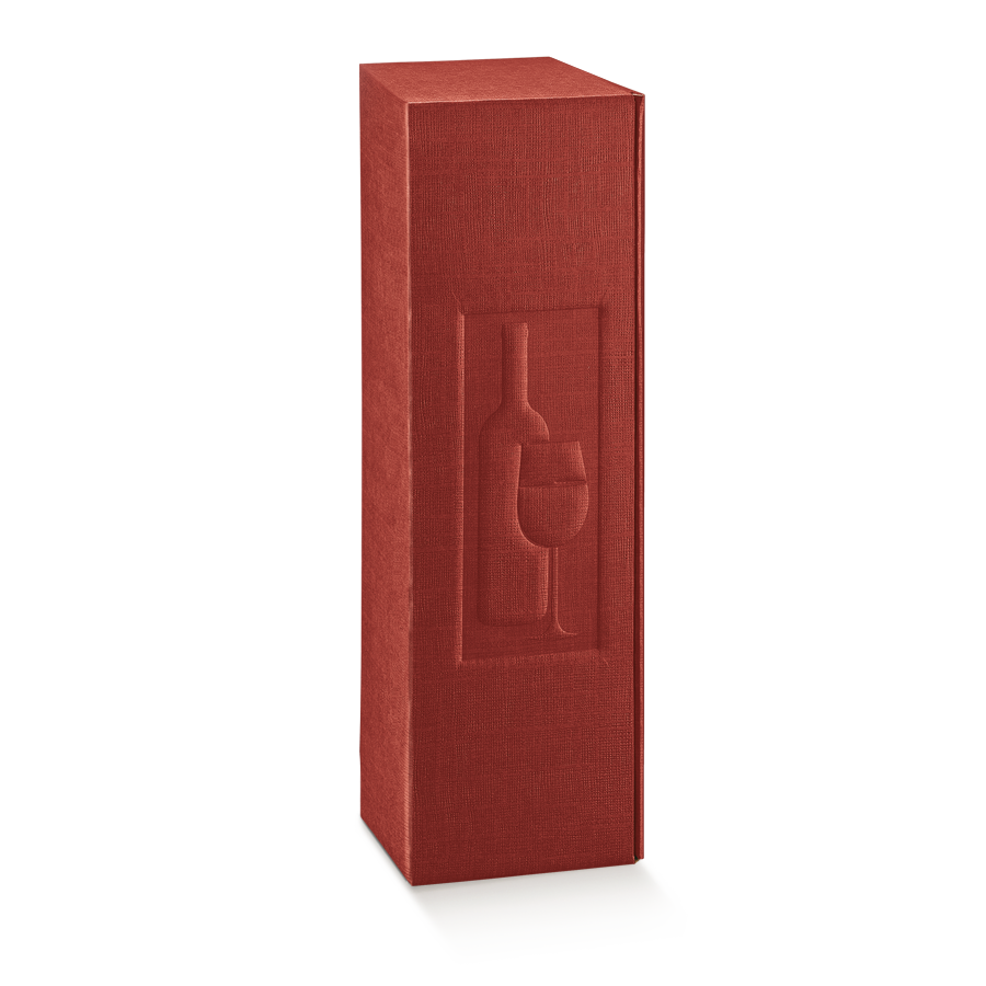 Box for 1 Magnum Bottle - Bordeaux - "Seta"