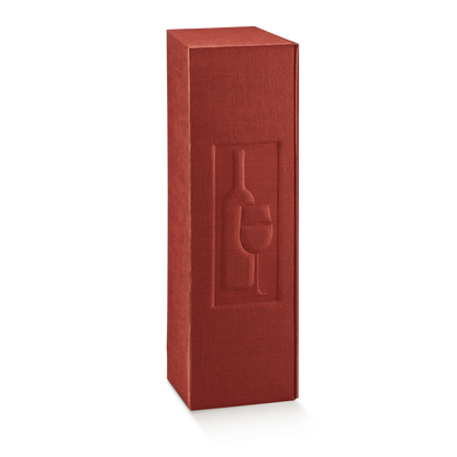 Box for 1 Magnum Bottle - Bordeaux - "Seta"