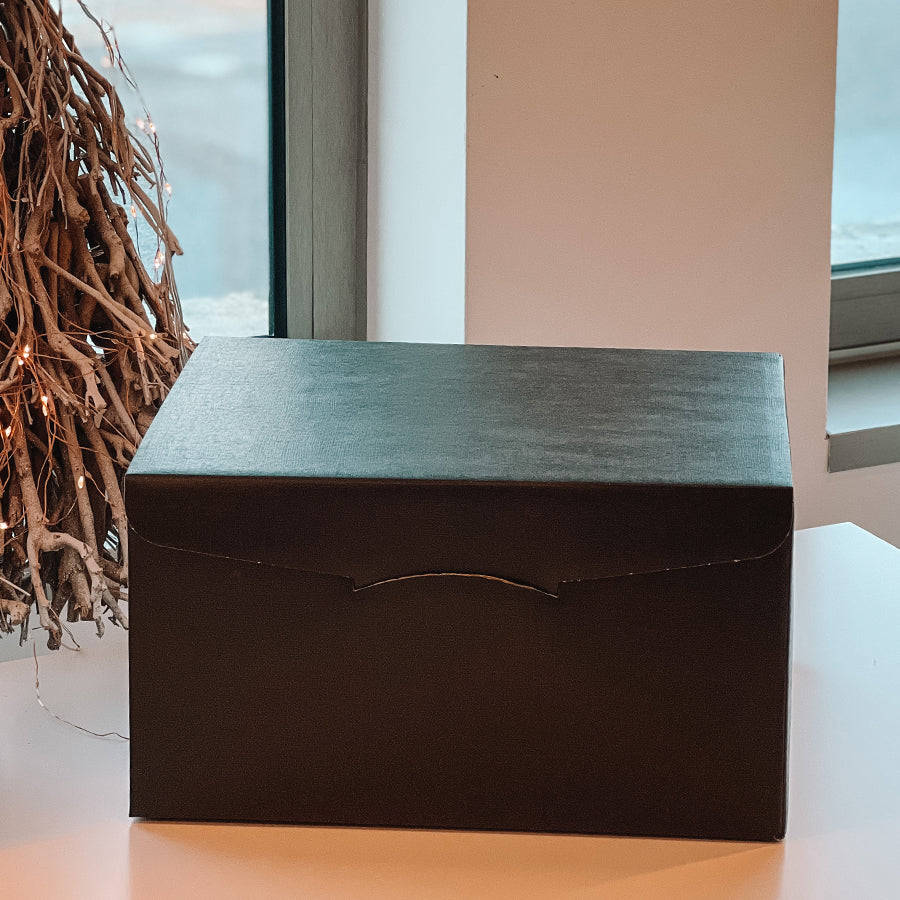 Cajas Secretas para Botellas - Negro - "Seta"