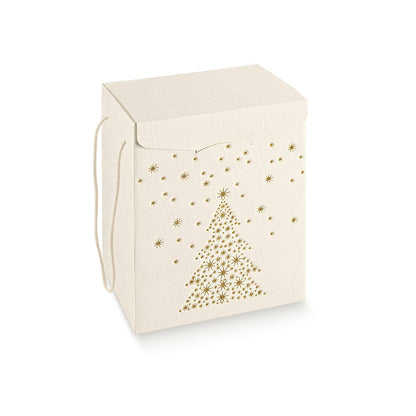 Cajas Secreto con Cordón - Blanco y Oro - "Flecha"