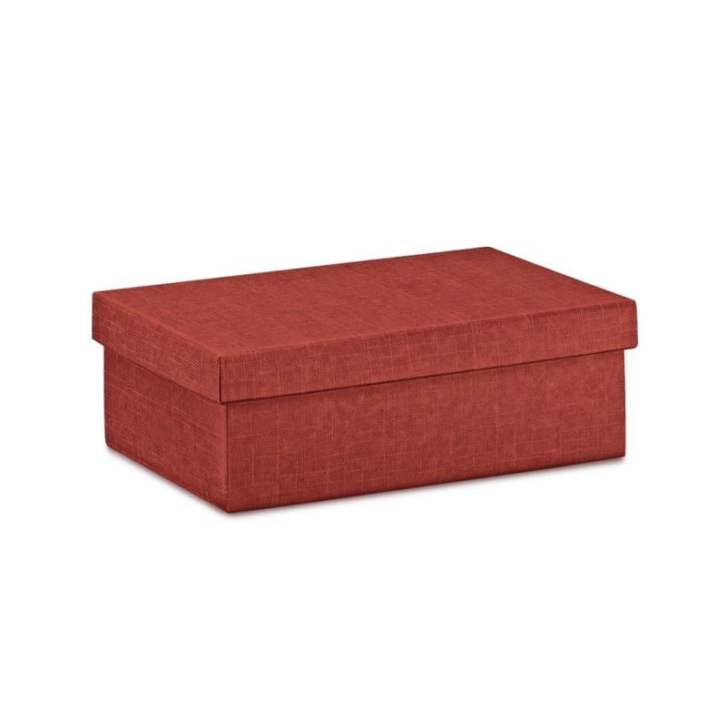 Cajas con Tapa y Fondo - Burdeos - "Seta"