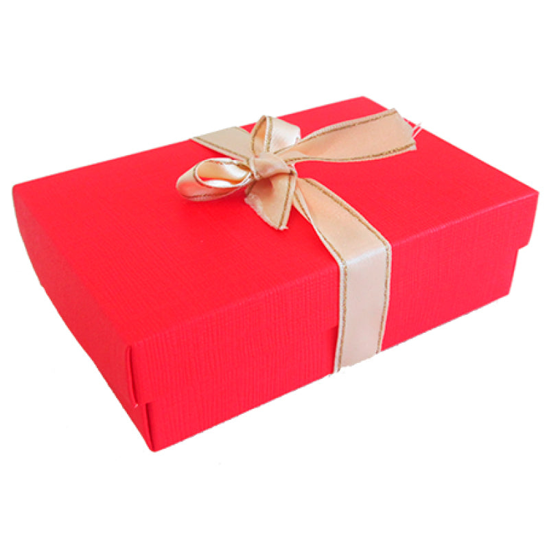 Cajas con Tapa y Fondo - Rojo - "Flecha"