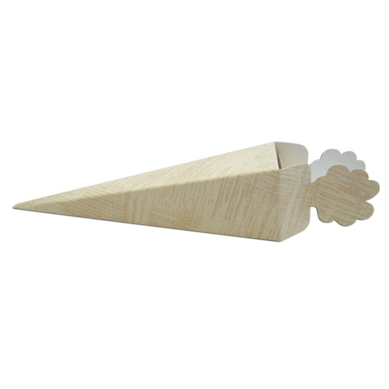 Square Cones - Beige - "Neutral Fabric"