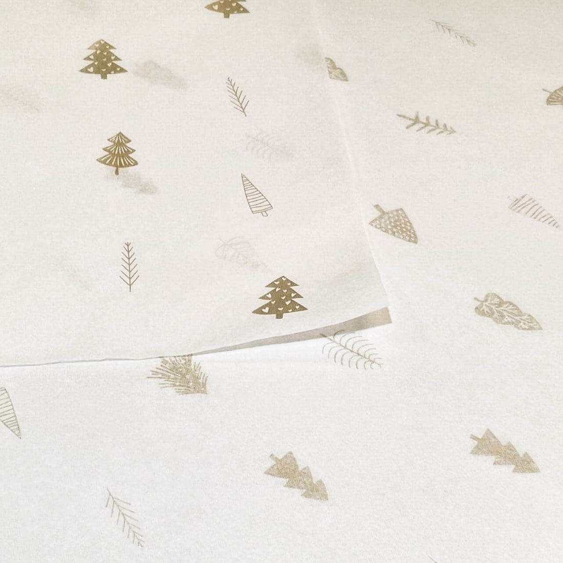 Papel de Seda 17g - Ouro - Pinheiros