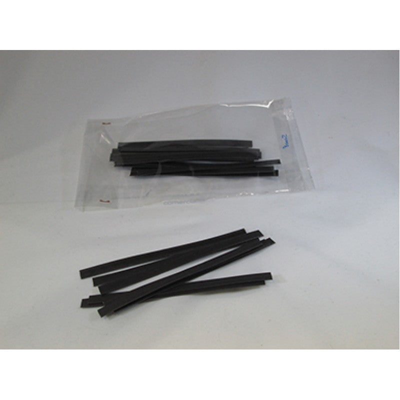 Plastic Ties with Wire - Brown
