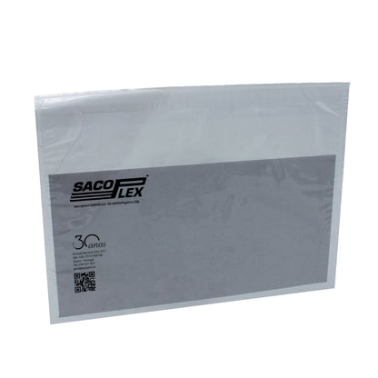 PEBD Self-Adhesive Envelopes - White with Transparent Front - C5