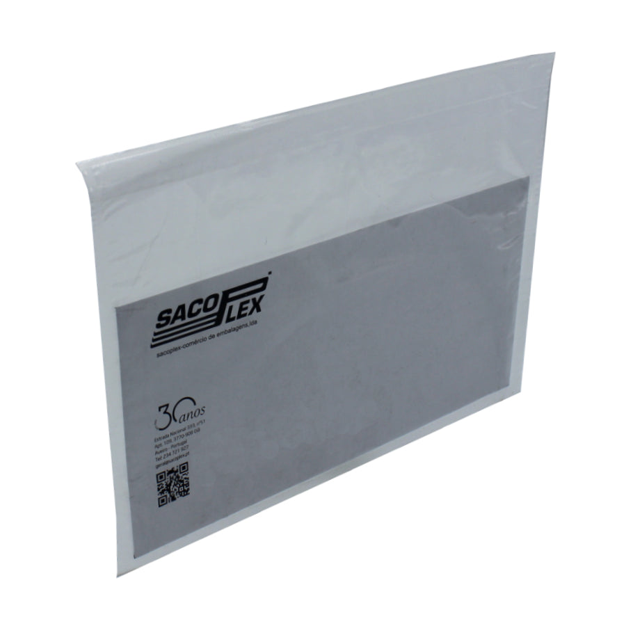 PEBD Self-Adhesive Envelopes - White with Transparent Front - C5
