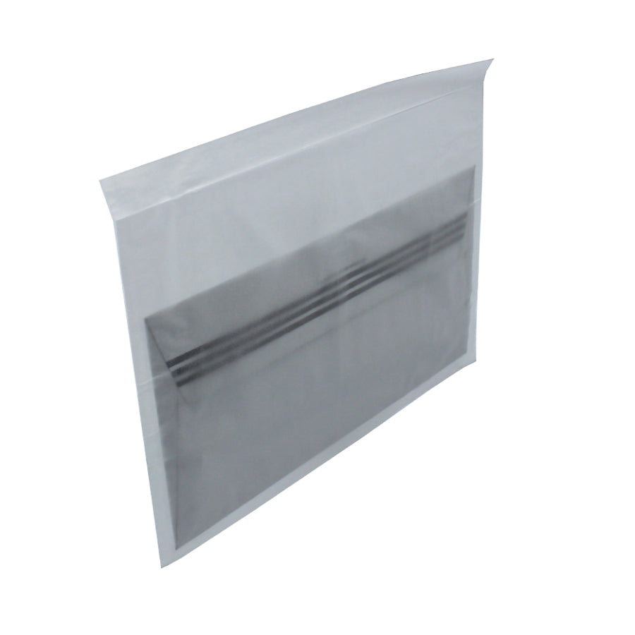 PEBD Self-Adhesive Envelopes - White with Transparent Front - C5