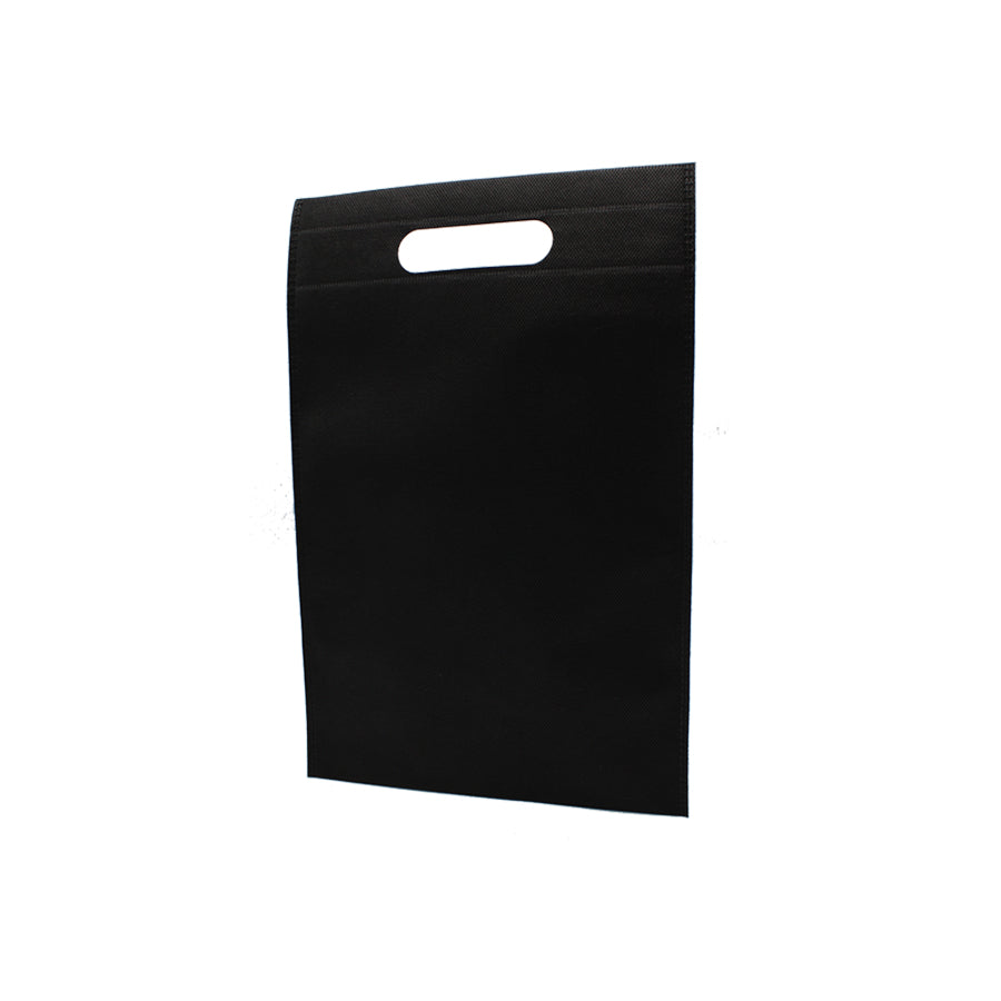 Bolsas de TNT con Asas Troqueladas para 1 Botella - Negro