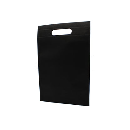 Bolsas de TNT con Asas Troqueladas para 1 Botella - Negro