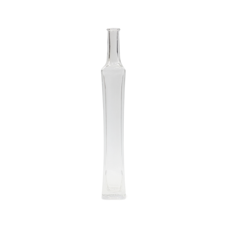 Emerald Glass Bottle - Clear
