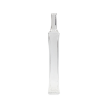 Emerald Glass Bottle - Clear