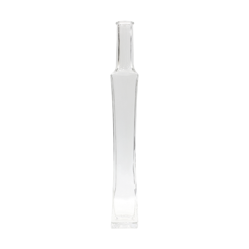 Emerald Glass Bottle - Clear