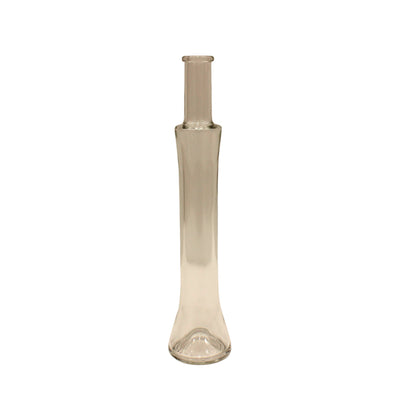 Round Glass Bottle - Clear - "Futura"