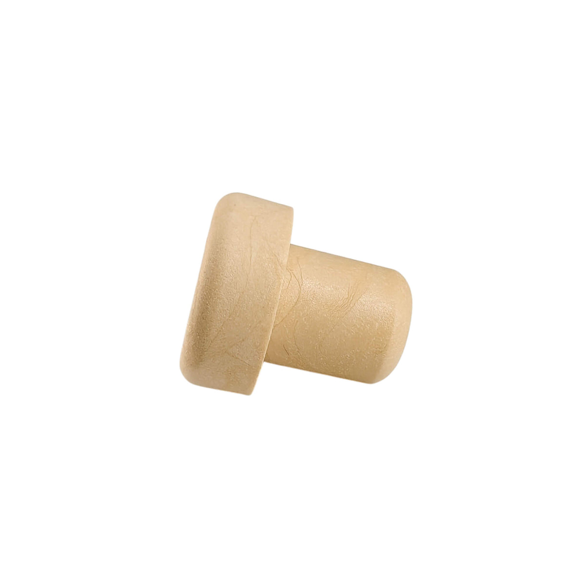 Rolha Sintética para Garrafa Triangular (200mL) - Bege