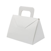 White Paperboard Suitcase Box - Pack 25 unt